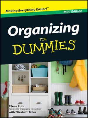 cover image of Organizing For Dummies